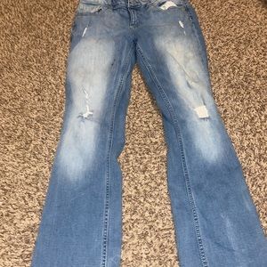 JUSTICE KID JEANS SIZE 14 WORN FEW TIMES
